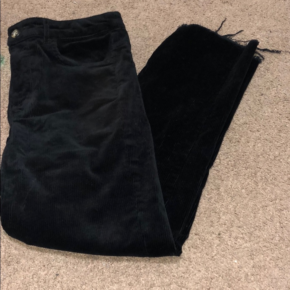 Black Corduroy Pants